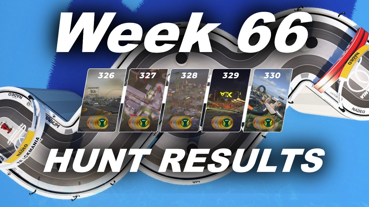 Trackmania Weekly Shorts - Week 66 - Hunt Results 35 minutes on each map