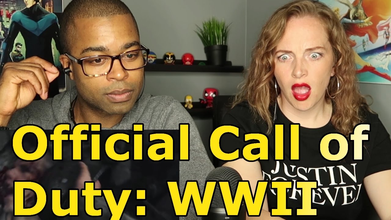 Официальный трейлер Call of Duty: WWII (реакция 🔥)