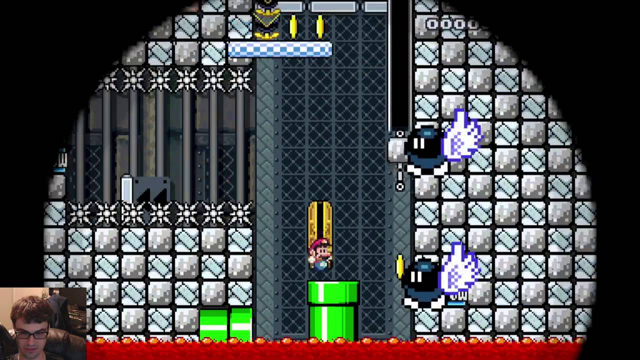 Mario Maker - Blind Kaizo Race #7 (Creative/Difficult Level)