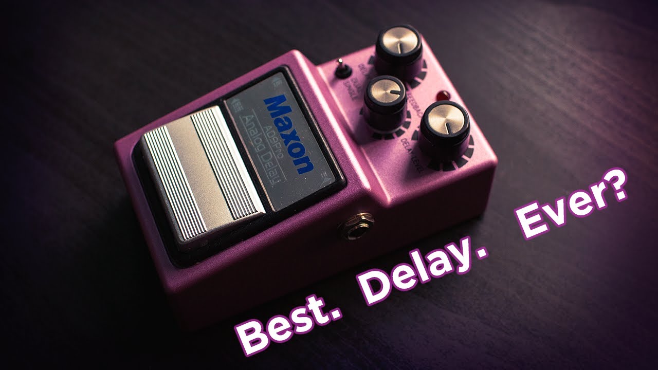 Maxon AD-9 Analog Delay Pro // Pedal Demonstration