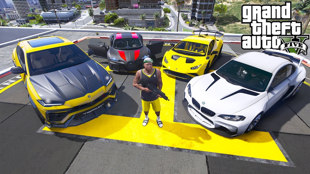 Ho Rubato Auto Di Lusso Con Franklin (RARE E COSTOSE) - GTA 5 Mod Vita Da Gangster⁵ #104