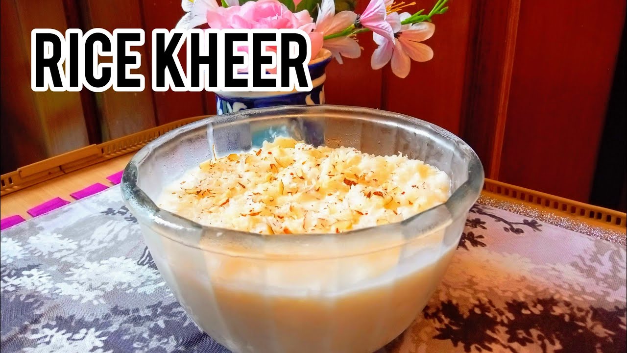 Easiest Rice Kheer Recipe by Mimi Creations.