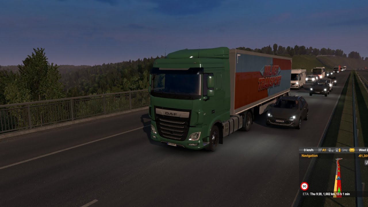 🚚 Euro Truck Simulator 2 | Realistic Driving in Europe 🌍 | Heavy Cargo Delivery 🚛