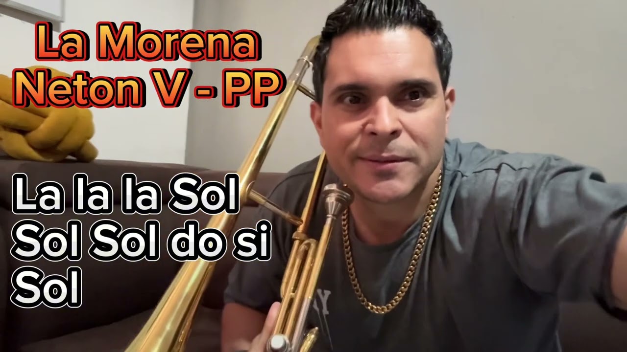 Morena - Neton Vega -  Tutorial Trombon