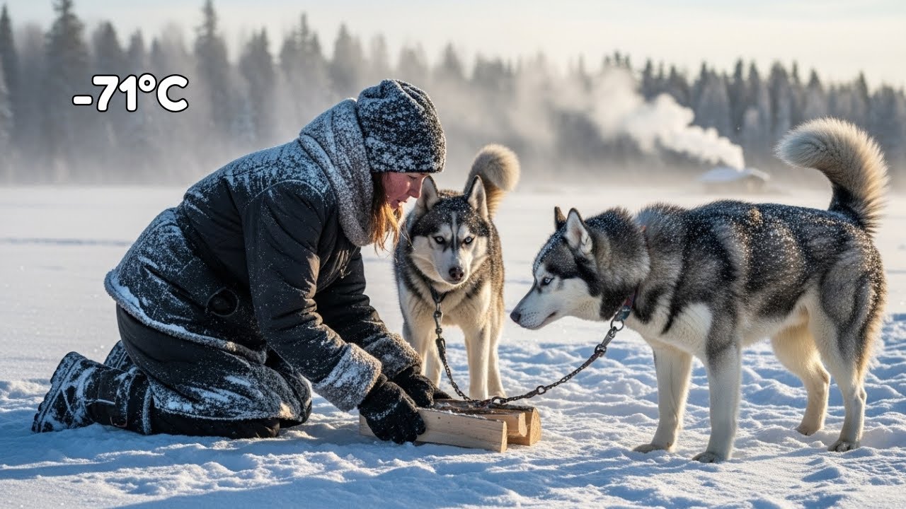 The Woman Who Survived Siberia With Two Abandoned Husky Puppies”