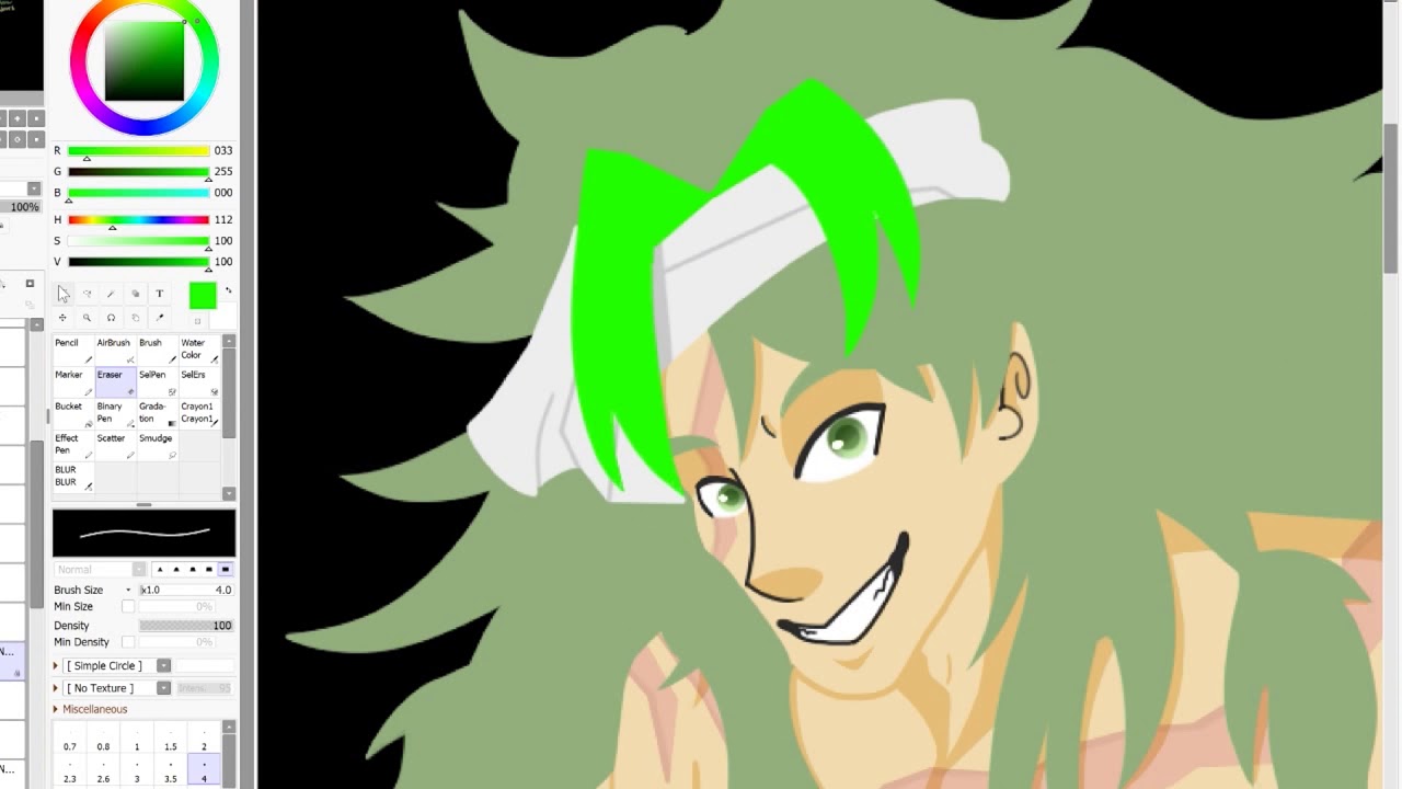 [SPEEDPAINT] Lineless Bamboo Rice
