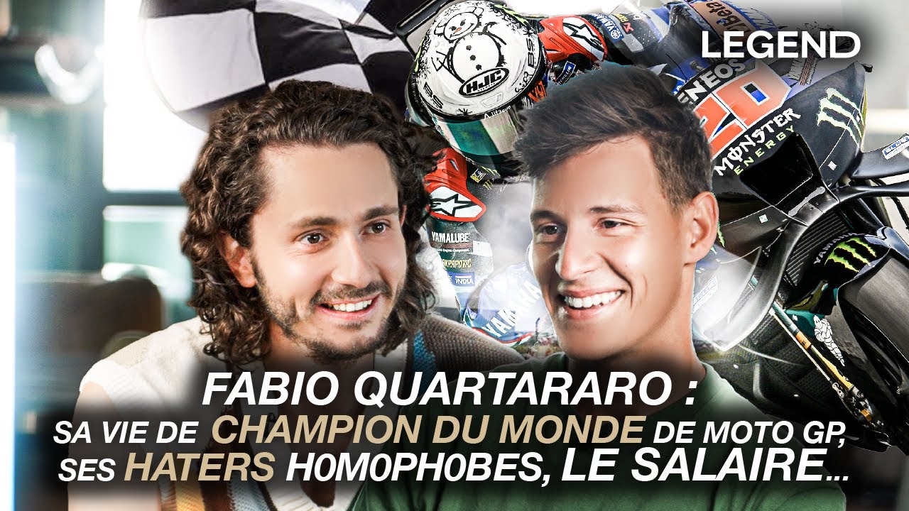 FABIO QUARTARARO : SA VIE DE CHAMPION DU MONDE DE MOTO GP, SES HATERS, LE SALAIRE, LE DOPAGE