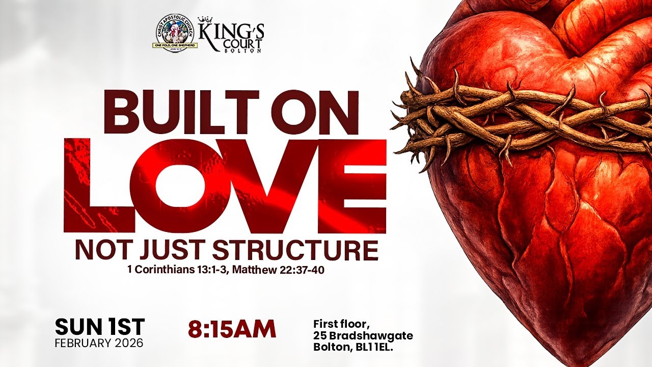 SUNDAY SERVICE | BUILT ON LOVE NOT JUST STRUCTURE
