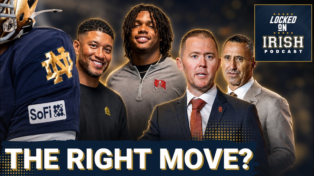 Notre Dame's Jersey Patch Sparks Debate & 5-Star DE Commits! Plus, Sark & Riley Sound Off On Irish