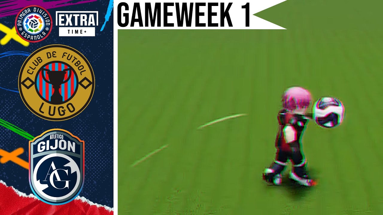 C.F. Lugo vs Atl&eacute;tico Gij&oacute;n | RFL S2 - Primera Division Espa&ntilde;ola [GW1]