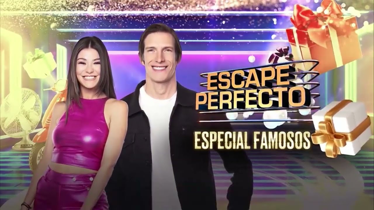 Iván y ''la China'' Ansa conducen Escape Perfecto:  Especial Famosos | SÁBADO 21HS |  Telefe PROMO4
