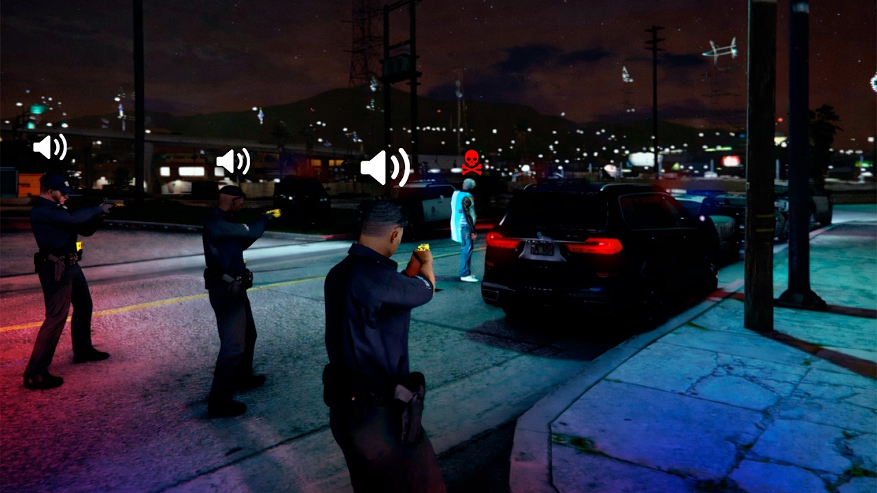 Ser POLICÍA en GTA HUB no es tan FÁCIL como pensaba… 😳🚓