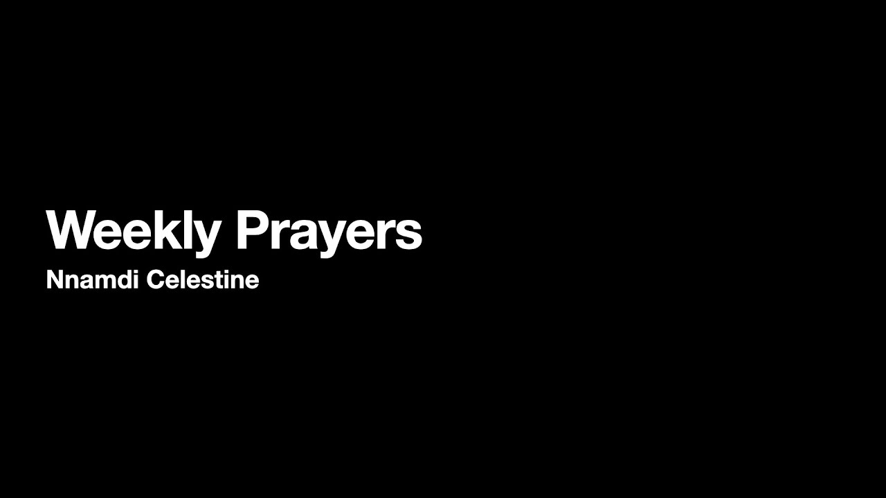 Weekly Prayers