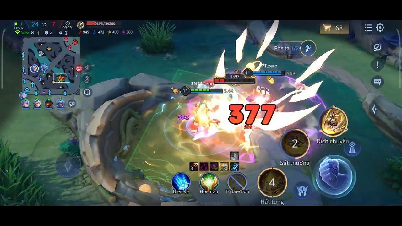 Test Bijan thấy tạm