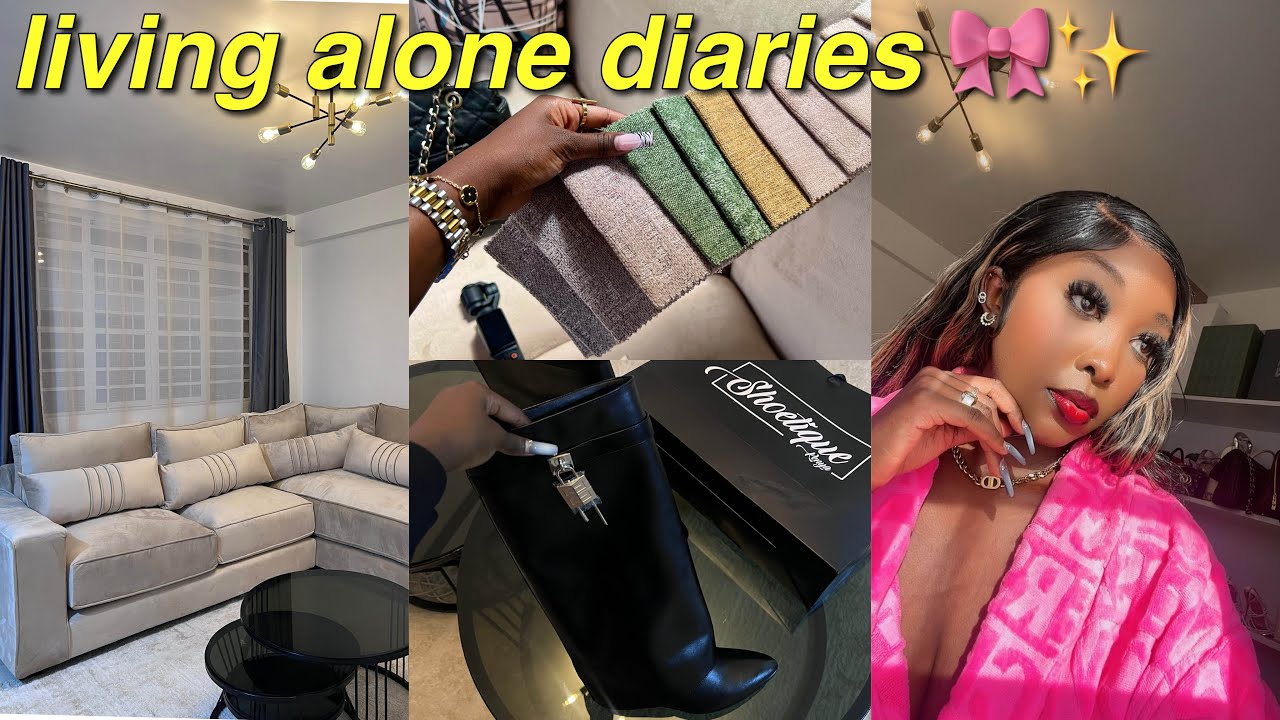 Home Renovations Part 3: New Couch, Monthly Grocery Haul, Deep Cleaning, Wig Sale + More..