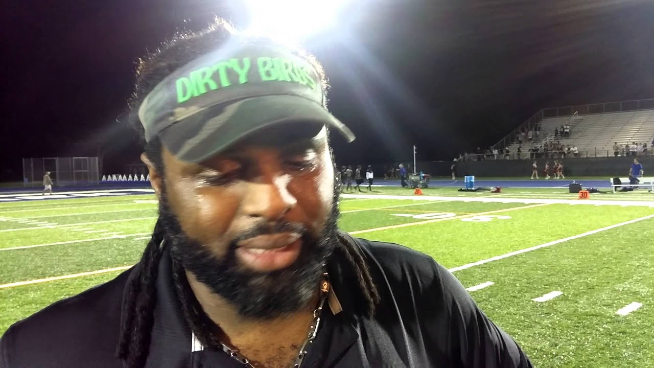 Flanagan coach Devin Bush - Class 8A state semi