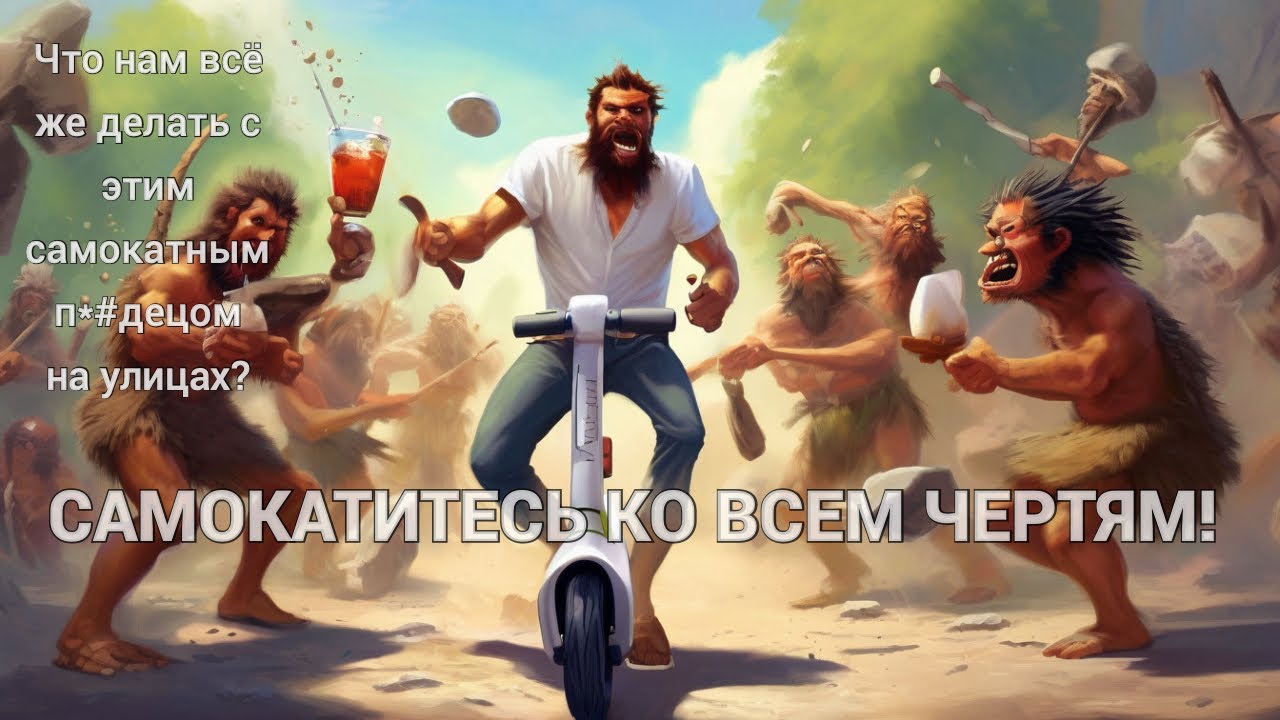 Самокатитесь ко всем чертям!