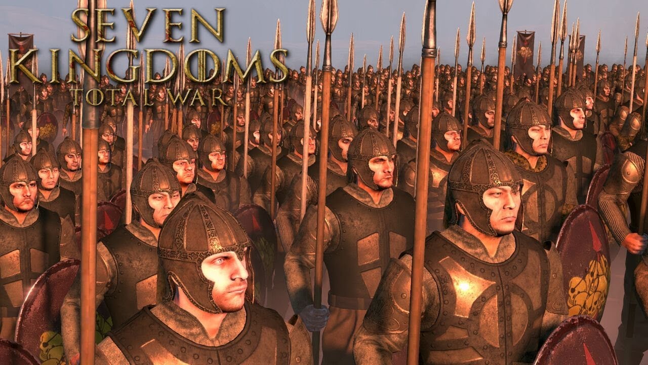 Unsullied vs NEW Golden Company - Seven Kingdoms Total War Game of Thrones Custom Battle