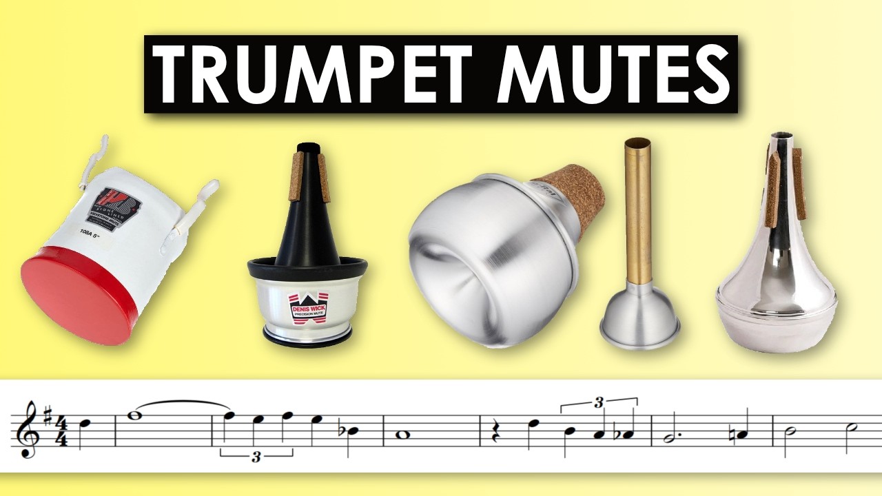 Trumpet Mutes: Sound & Uses (Straight, Cup, Harmon & Bucket)