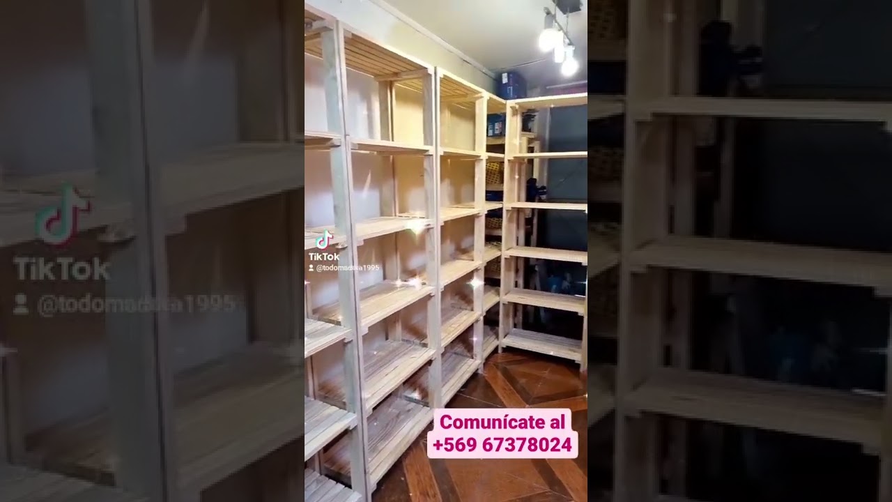 ventas de repisas de madera precios por unidad Y por mayor