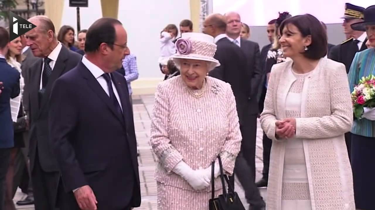 Elizabeth II, reine du marché aux fleurs