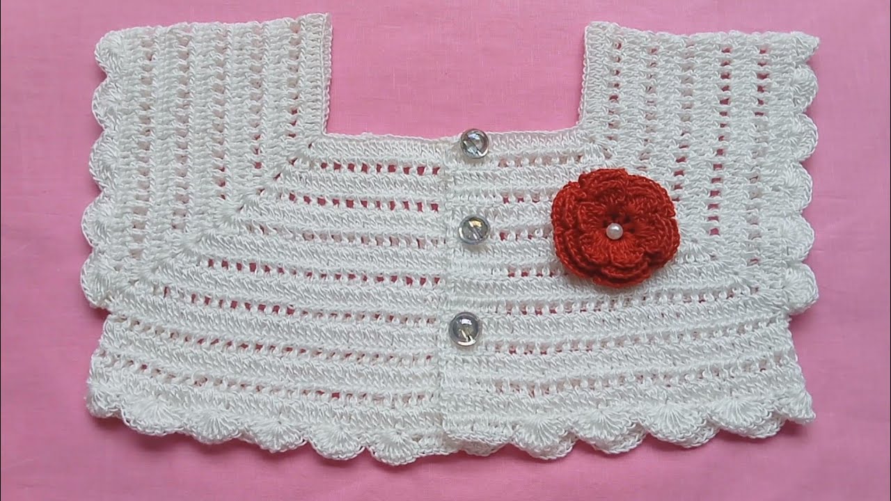 How to make crochet half body design. কুশিকাটার হাপ বডি ডিজাইন #১