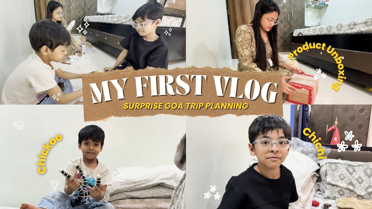 Our First Family Vlog | Humne finally YouTube Channel start kar diya!