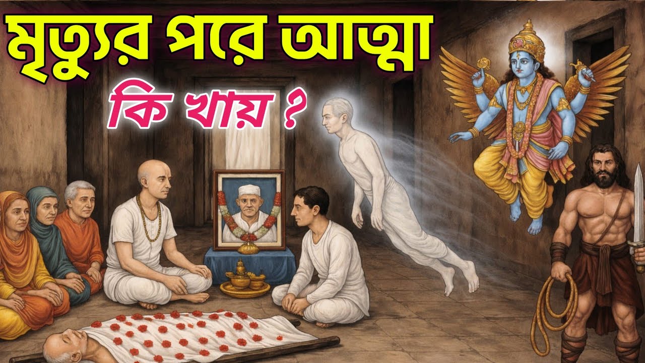 মৃত্যুর পর আত্মার কি খিদে পায়? পিন্ড দান না করলে কি হয়?গরুড় পুরাণে ভগবান বিষ্ণুর গোপন রহস্য
