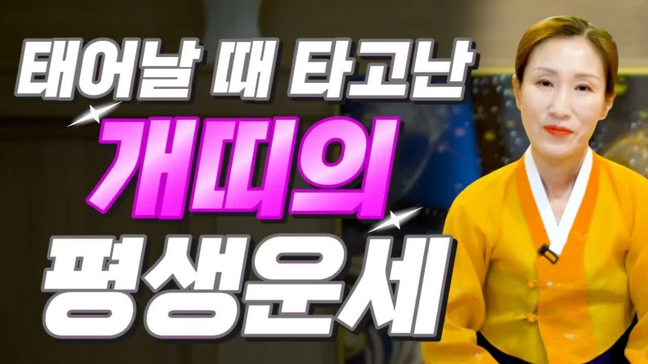[개띠 운세] 태어난 월로 보는 개띠 평생운 대공개! 2026년 개띠에게 찾아오는 인생 기회 총정리