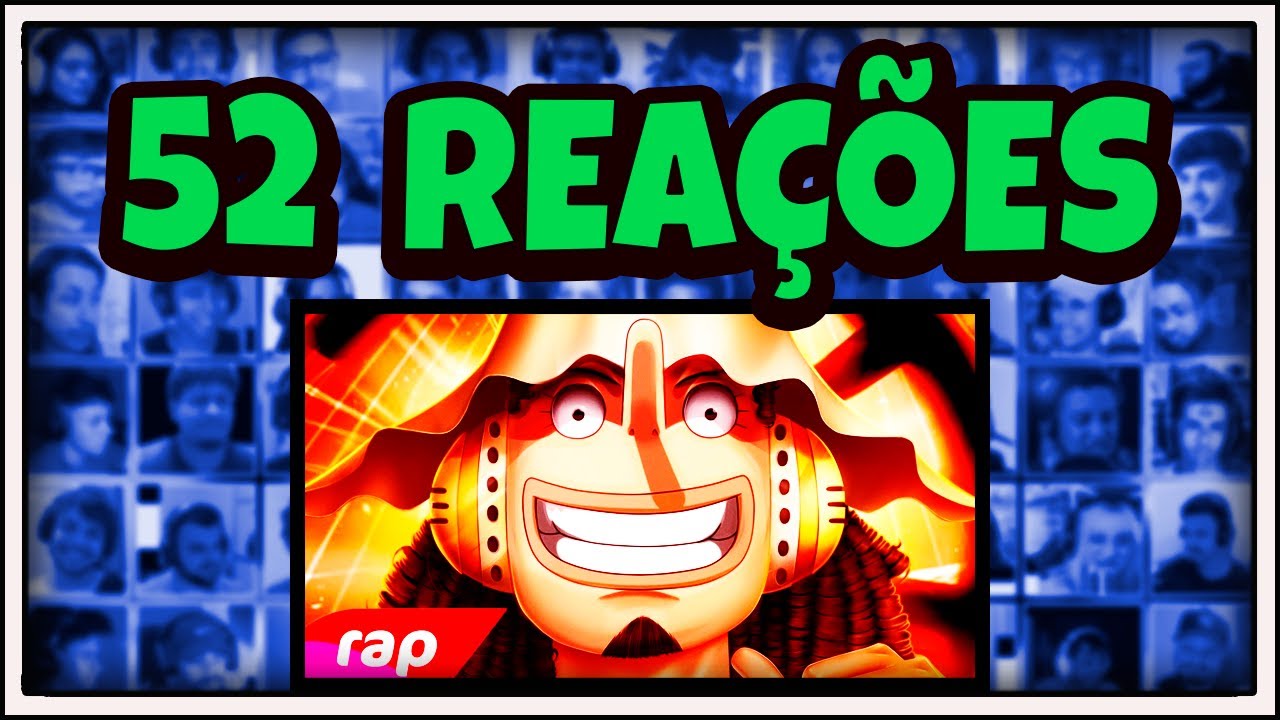 MULTREACT - Rap do Usopp (One Piece) - UM BRAVO GUERREIRO DO MAR | NERD HITS