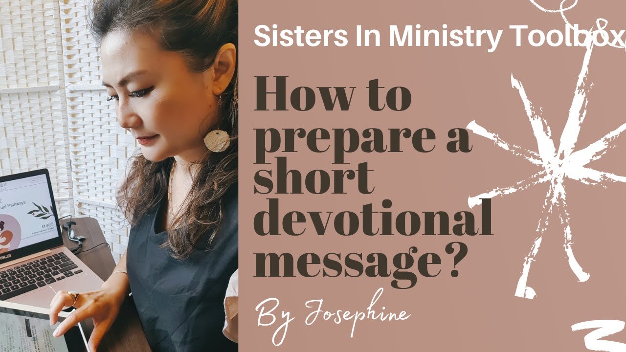 How to prepare a short devotional message? (Verse Mapping - Part 2)
