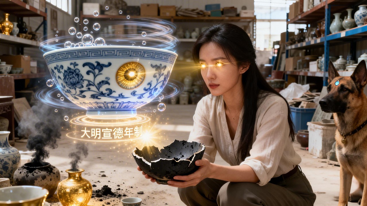 【新劇完結】🔥一只狗竟能看穿古董碗真假？我靠二郎神的透視走上人生巔峰