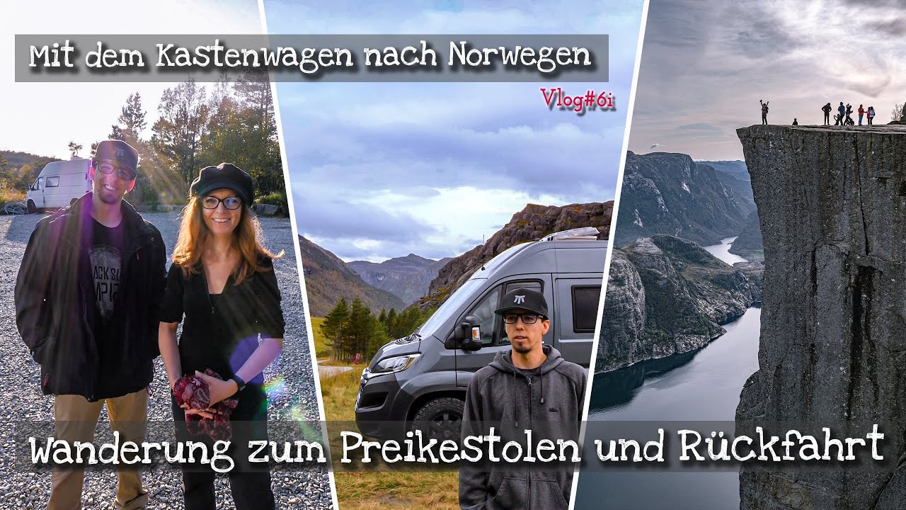 Norwegen Kastenwagen Roadtrip - Preikestolen, Schafe & Abreise VLOG6j