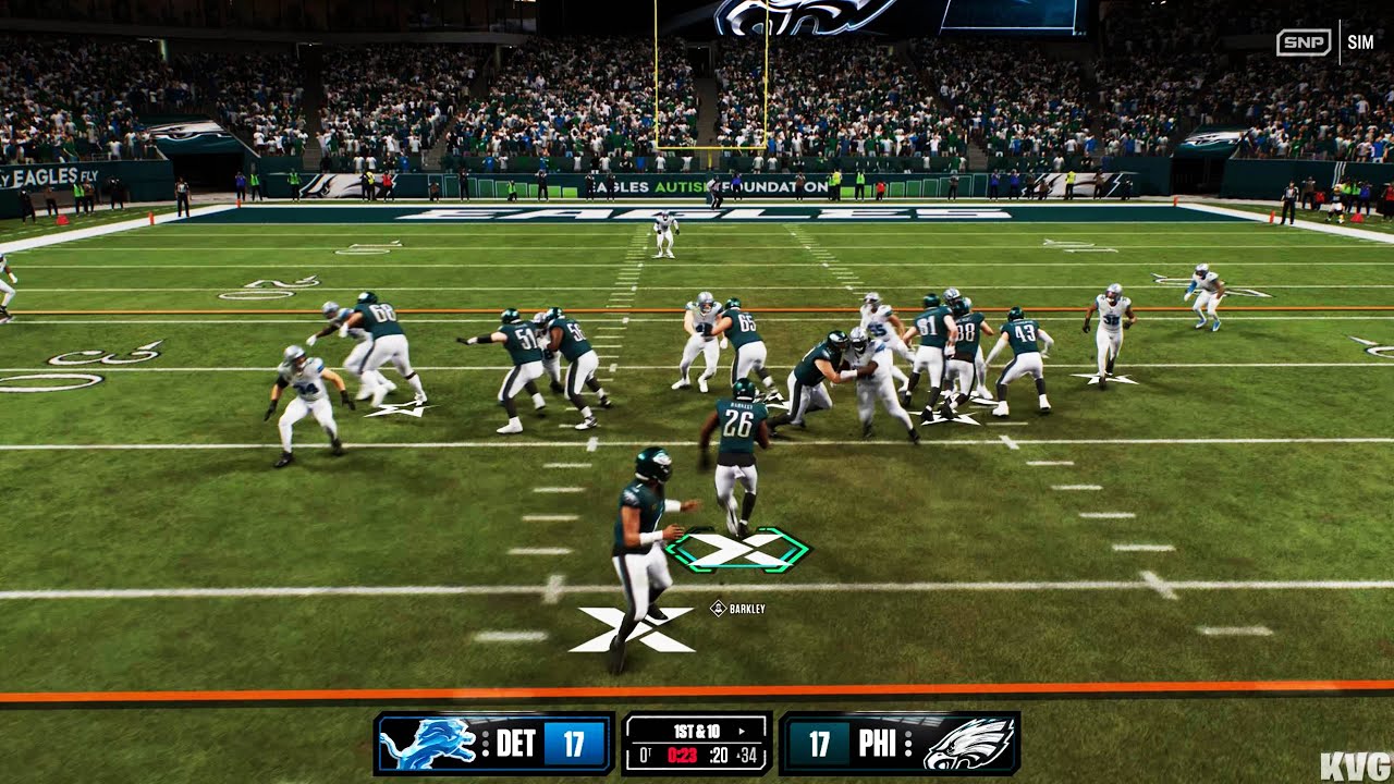 Madden NFL 26 - Detroit Tigers vs Philadelphia Eagles - Gameplay (PS5 UHD) [4K60FPS]