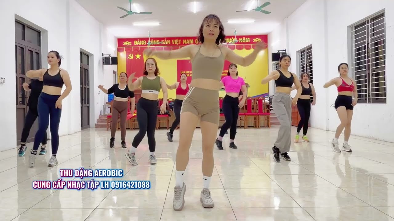 40p AEROBIC TỔNG HỢP TOÀN THÂN /#493/TrN8 /THU ĐẶNG AEROBIC