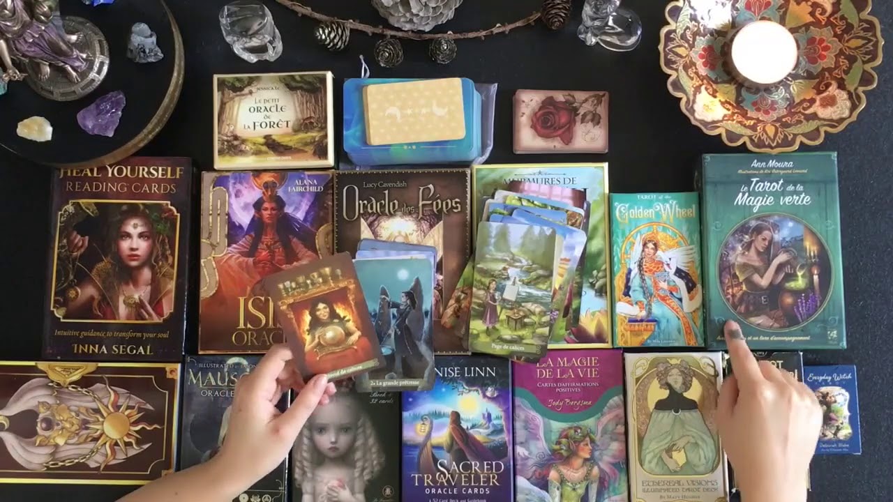 🃏 Mes Tarots et Oracles + astuces D&eacute;butants 🌞 Review