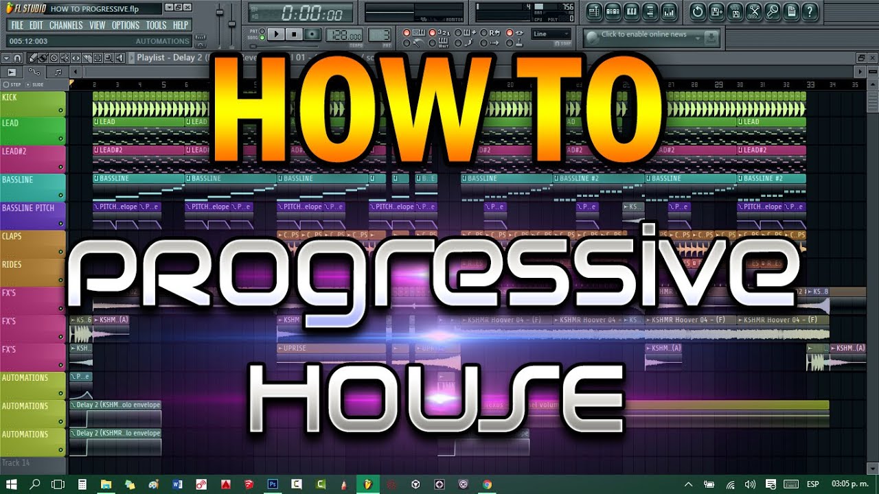 COMO HACER PROGRESSIVE HOUSE