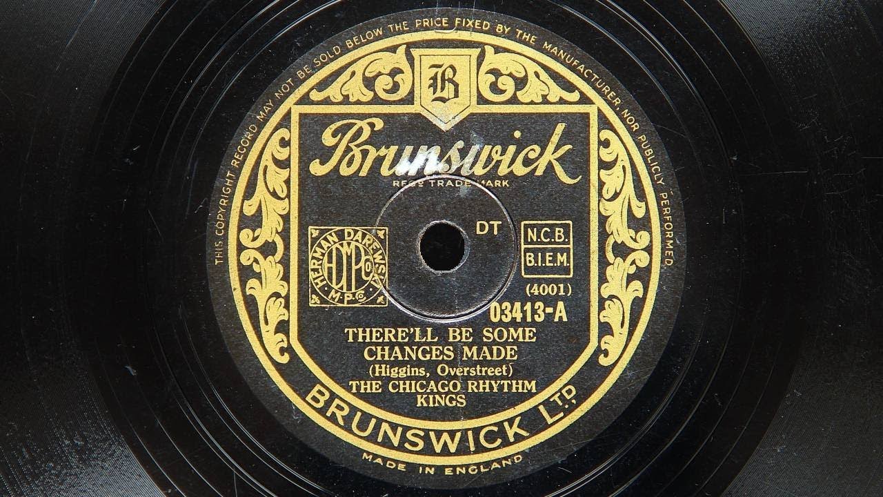 Chicago Rhythm Kings - There'll Be Some Changes Made
