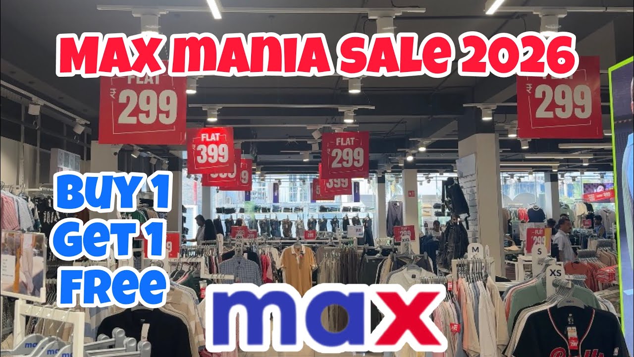 🔥Max Mania Sale 2026😱Summer Sale| starting ₹99  #max #maxfashion #summerfashion #discount #kochi 