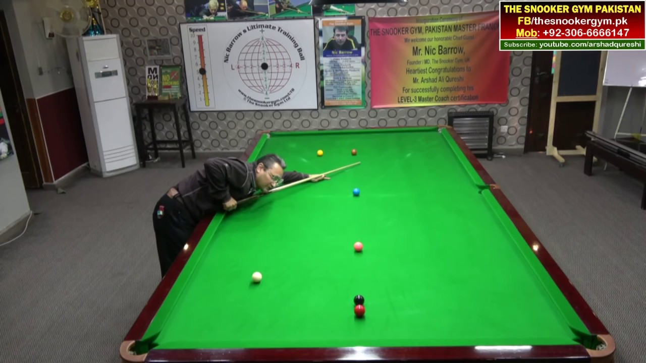 74. Brilliant Power Screw Shot Explained by Arshad Qureshi (Snooker Coach) AQ Snooker Coaching