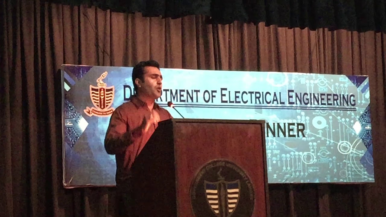 Best Funny speech by Ali Raza Shah at GC university Lahore