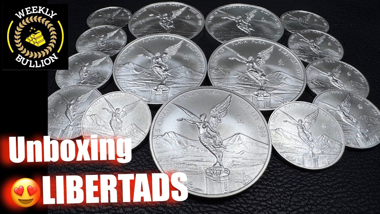 Opening A Roll Of 5 Oz Silver Libertad Coins