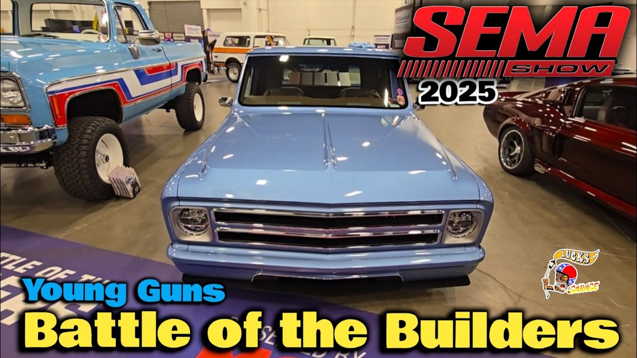 SEMA 2025 Battle of the Builders Young Guns Топ-10 &mdash; Будущее кастомных автомобилей!