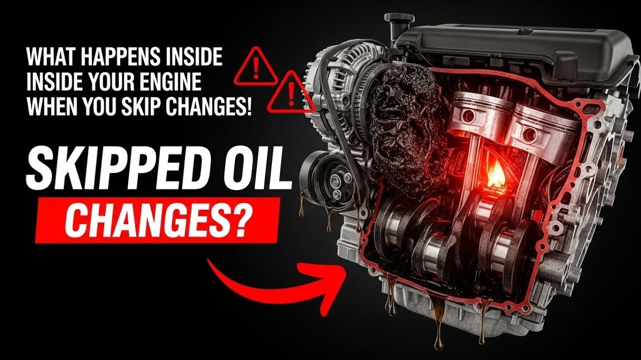 What Happens Inside Your Engine When You Skip Oil Changes (Hidden Damage Explained)