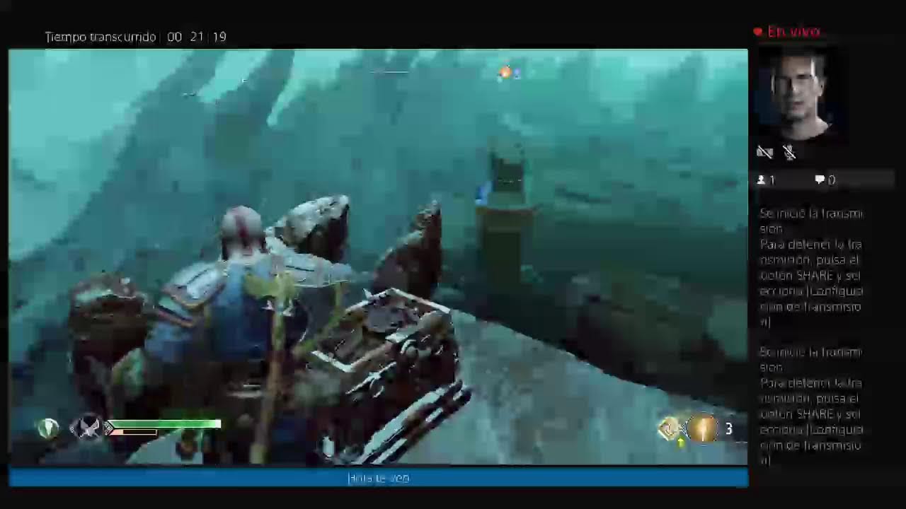 Transmisi&oacute;n de PS4 en vivo de adr143lop god of war parte 18