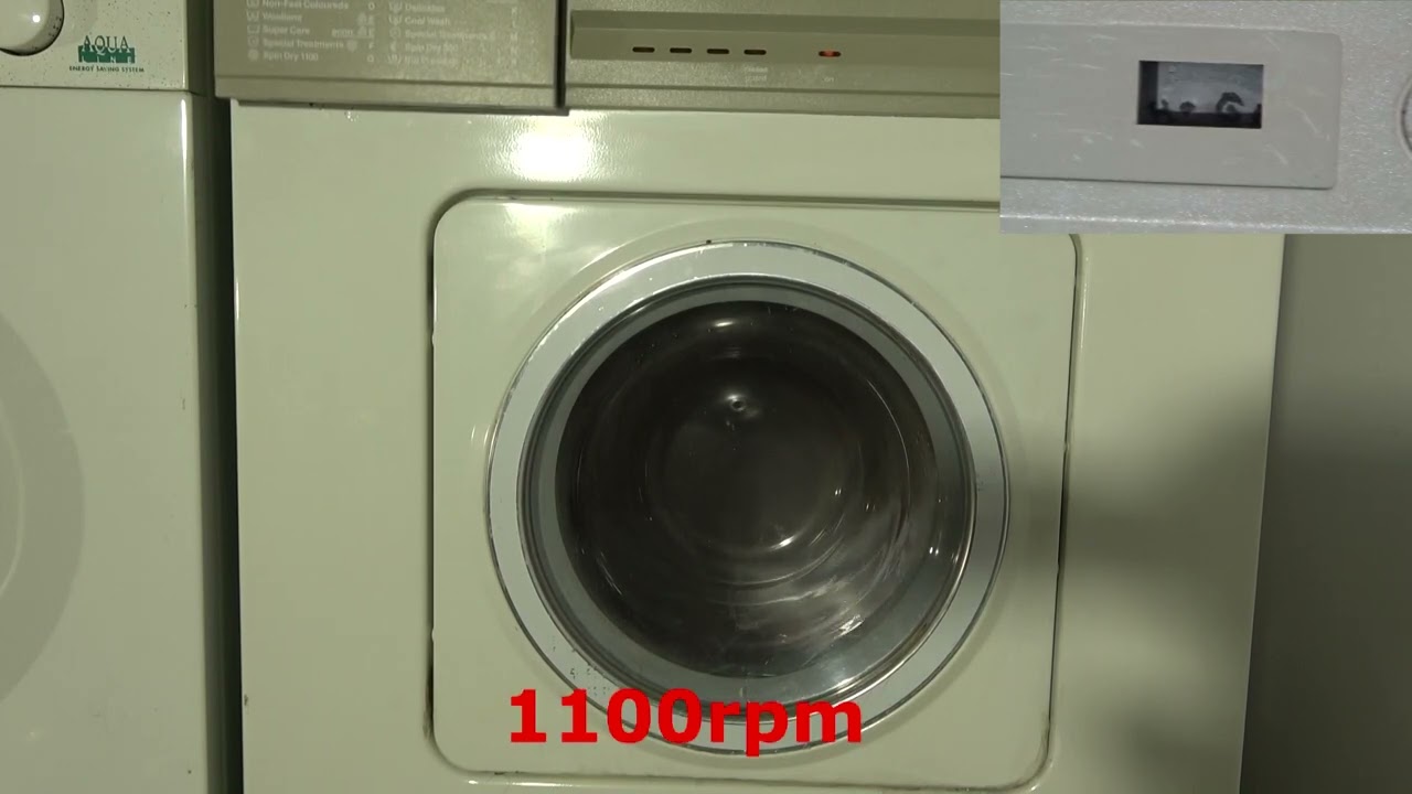 Hoover Logic A3670 - Final spin 1100rpm