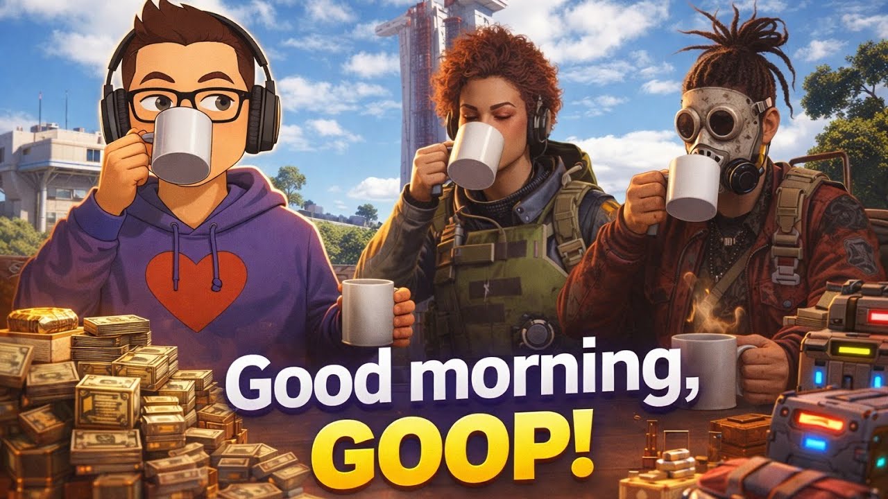MinutesLIVE: Morning Coffee and Goopin wChras