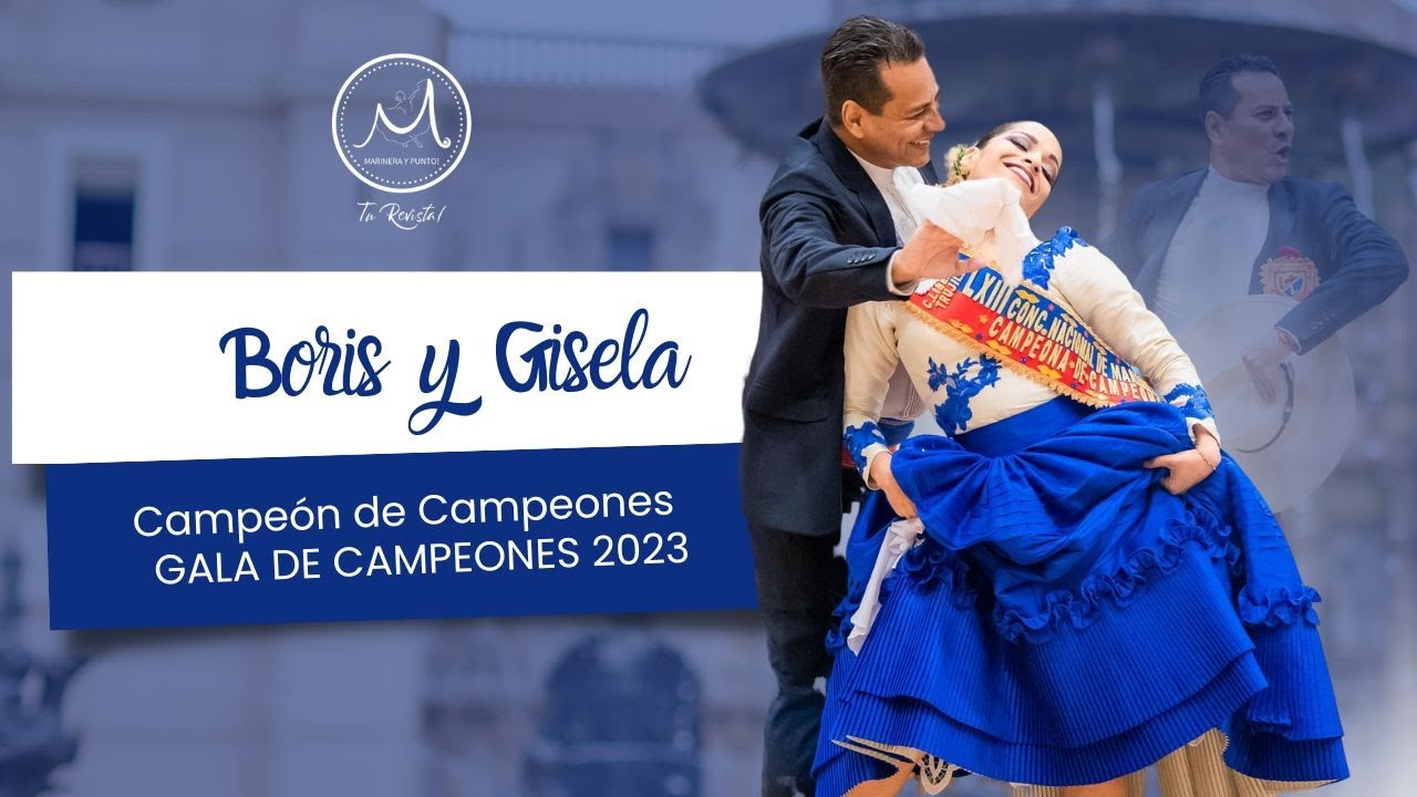 BORIS SAAVEDRA Y GISELA GONZALES, CAMPEÓN DE CAMPEONES EN GALA DE CAMPEONES 2023