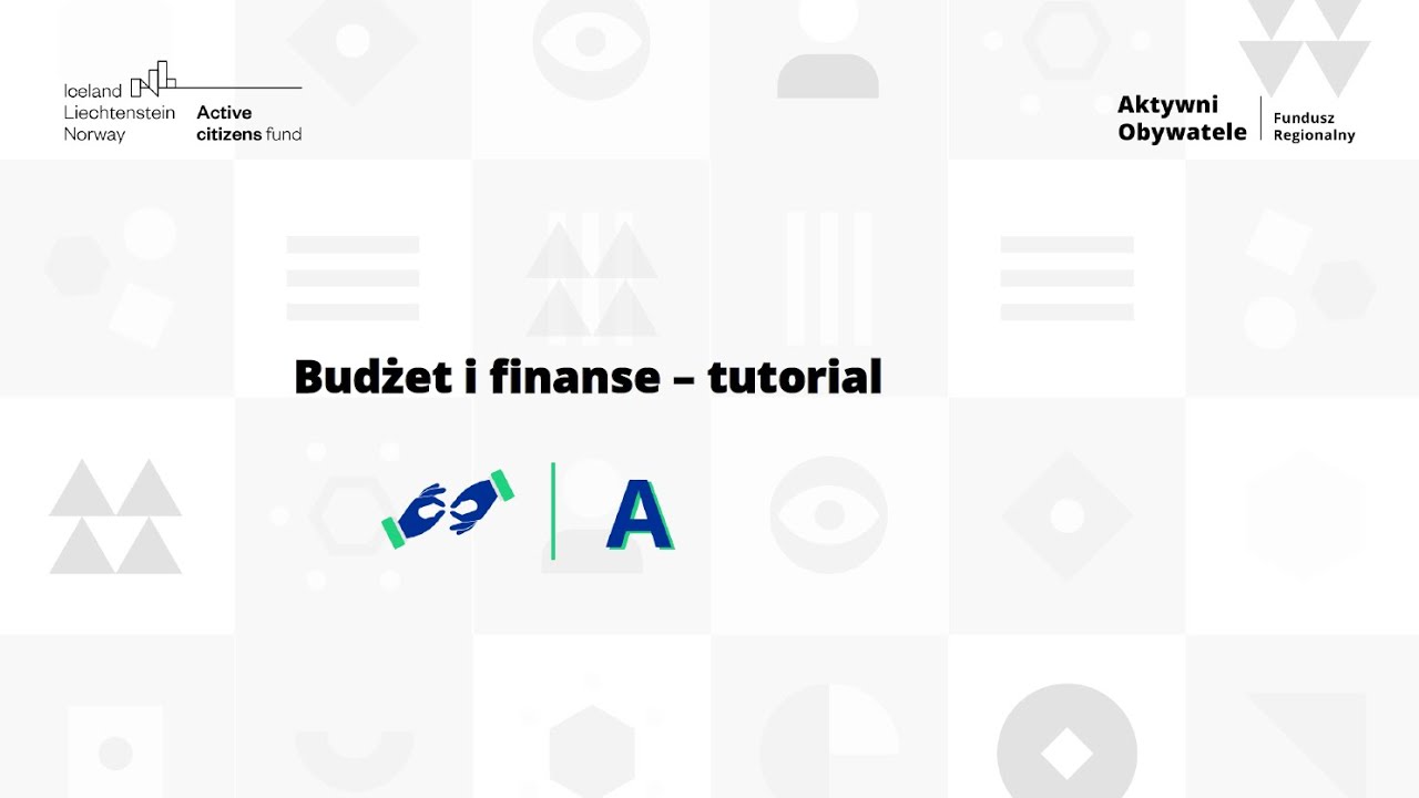 Budżet i finanse – tutorial