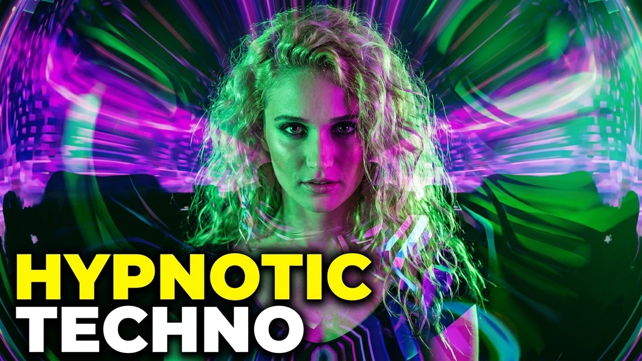 Good Mood Techno House 4K | Psychedelic Visuals & Hypnotic Motion Graphics